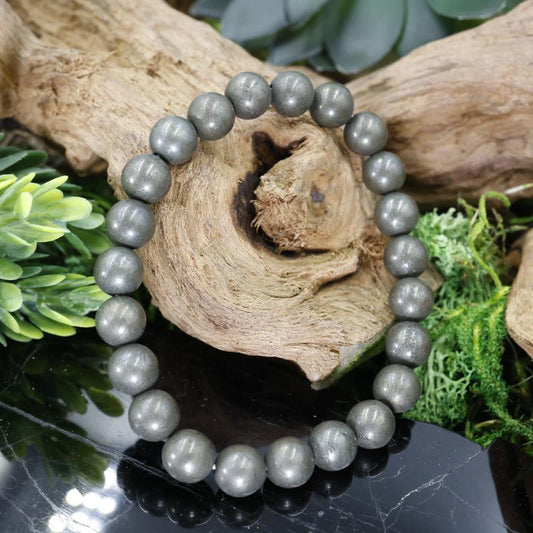 Unisex Gemstone Power Bracelets || Pyrite-Nature's Treasures