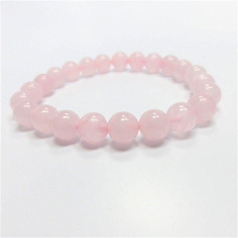 Unisex Gemstone Power Bracelets || Rose Quartz-Nature's Treasures