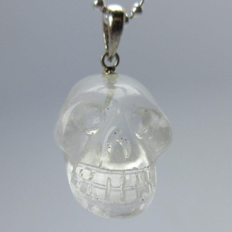 Unisex Gemstone Skull Pendants || .925 Sterling Silver-Nature's Treasures