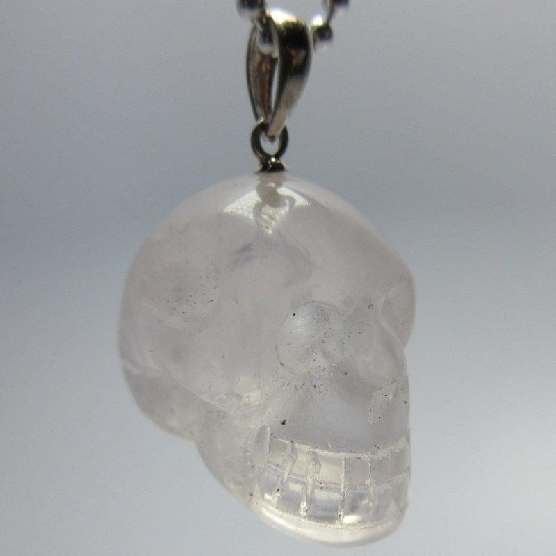 Unisex Gemstone Skull Pendants || .925 Sterling Silver-Nature's Treasures