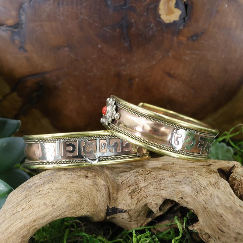 Unisex Lord Om Shivaya Copper Bracelet-Nature's Treasures