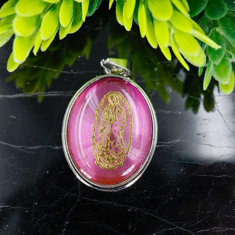 Unisex Silver Plated Virgin Mary Pendants || Trunk Show-Nature's Treasures