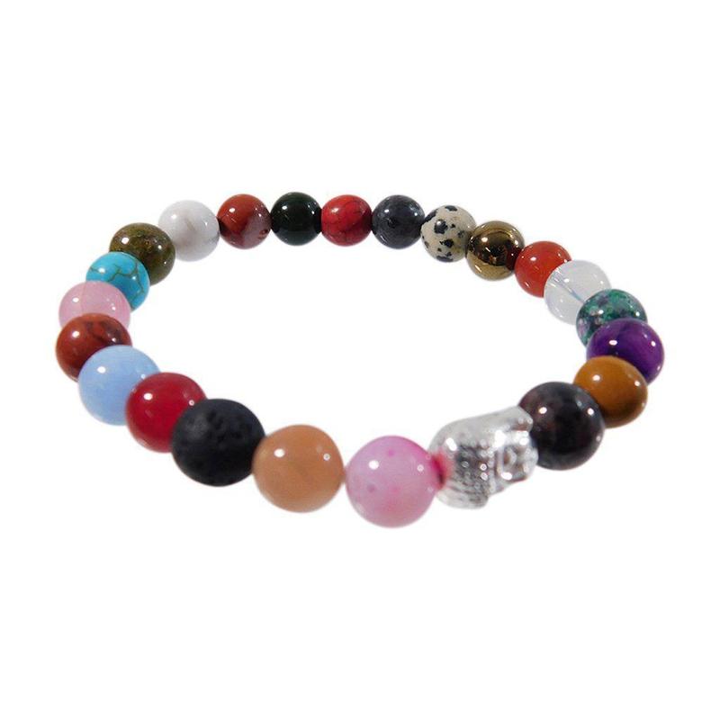 Unisex Stone Bracelet With Buddha Bead || Balance-Nature's Treasures