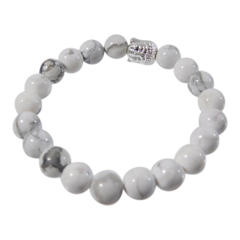 Unisex Stone Bracelet With Buddha Bead || Balance-Nature's Treasures