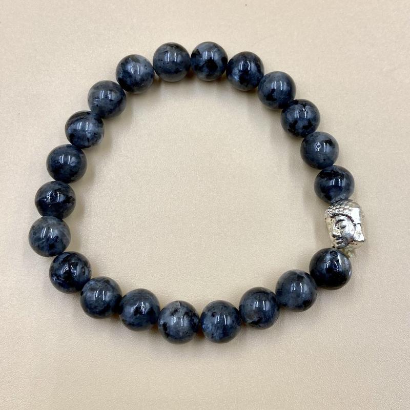 Unisex Stone Bracelet With Buddha Bead || Balance-Nature's Treasures