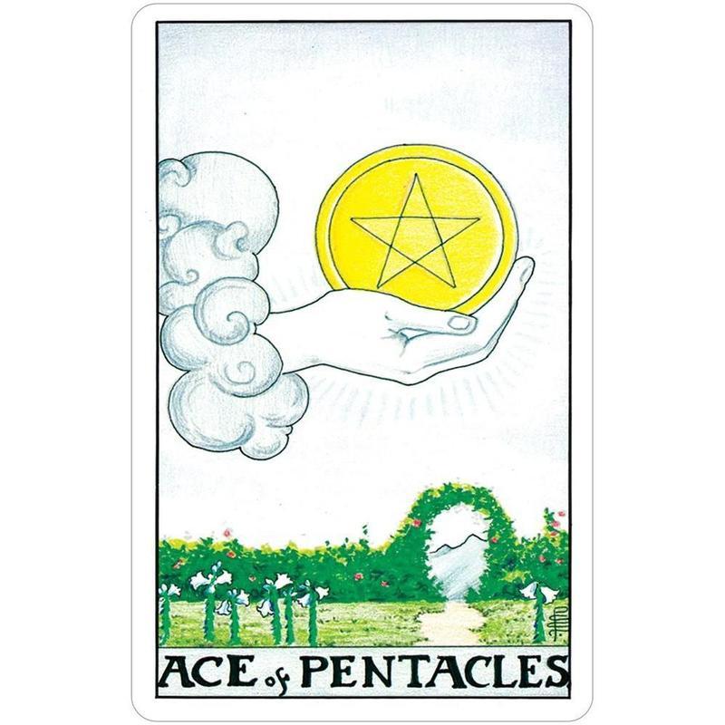 Universal Waite Pocket Tarot-Nature's Treasures