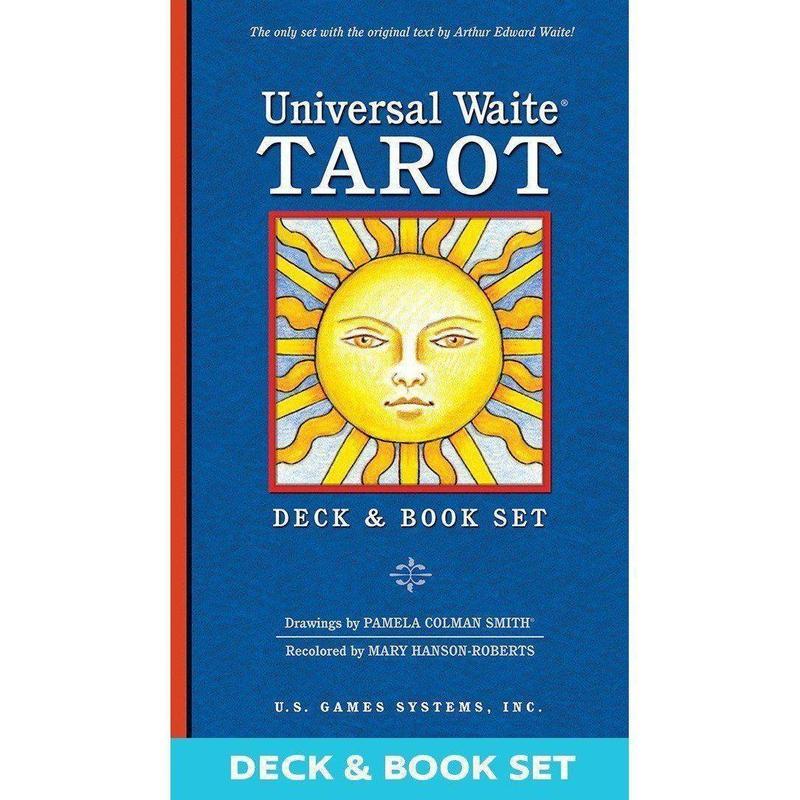 Universal Waite Tarot Deck And Book Set-Nature's Treasures