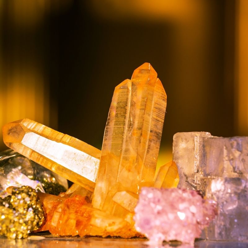 365 Days of Crystal Magic, by Sandra Kynes - Nature's Treasures