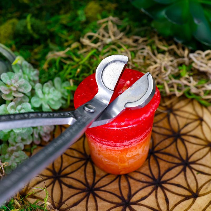 Wickman Stainless Steel Silver Wick Trimmer In Gift Box-Nature's Treasures