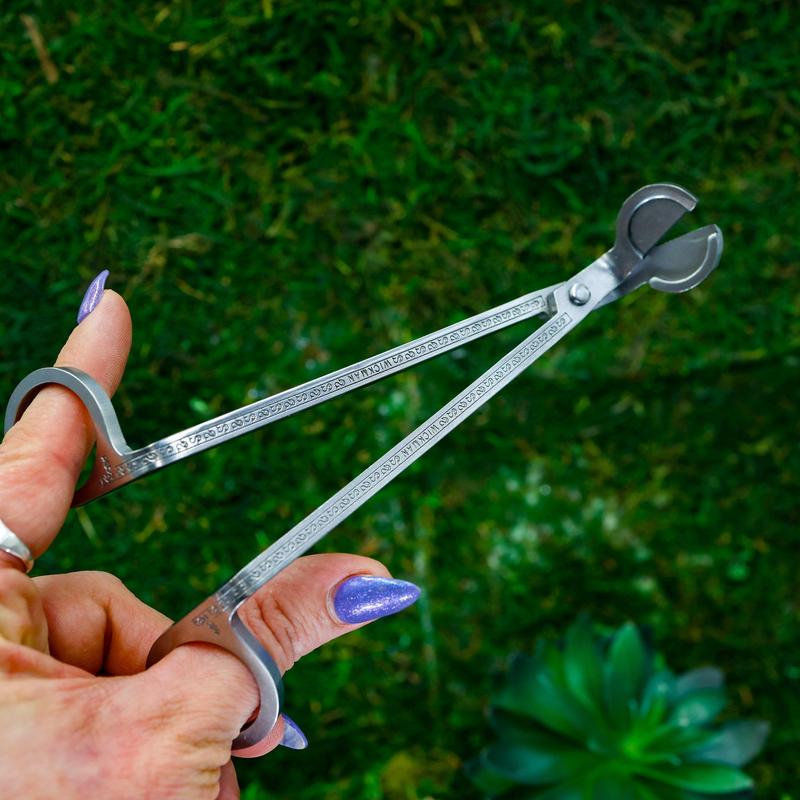Wickman Stainless Steel Silver Wick Trimmer In Gift Box-Nature's Treasures