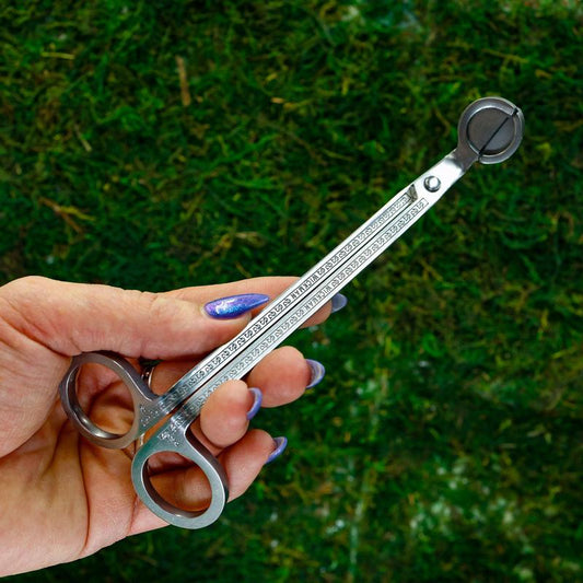 Wickman Stainless Steel Silver Wick Trimmer In Gift Box-Nature's Treasures