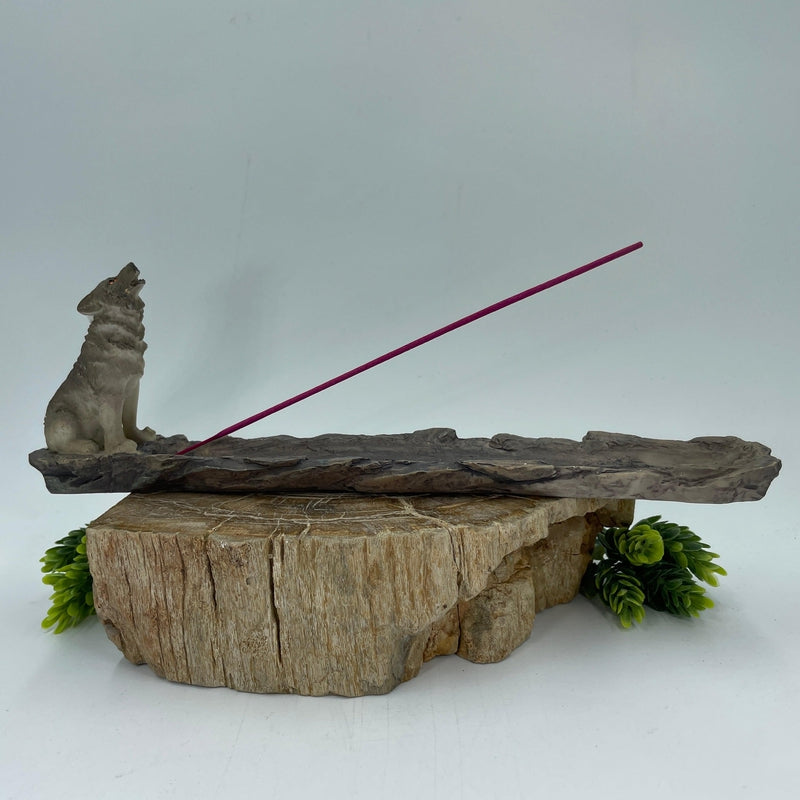 Wolf Incense Holder-Nature's Treasures