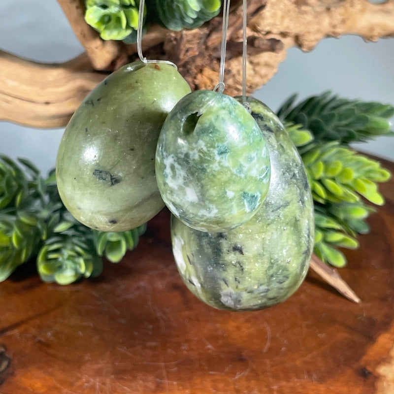 Xiuyan Jade Yoni Egg Set-Nature's Treasures