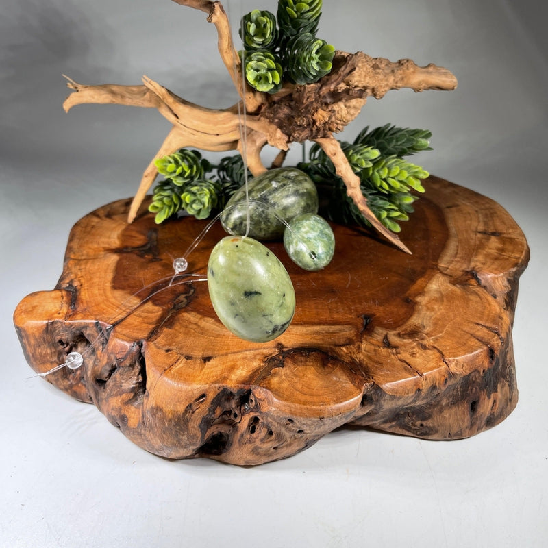 Xiuyan Jade Yoni Egg Set-Nature's Treasures