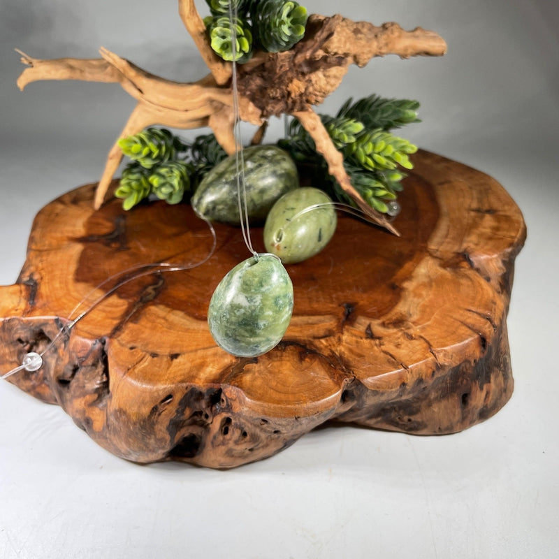 Xiuyan Jade Yoni Egg Set-Nature's Treasures