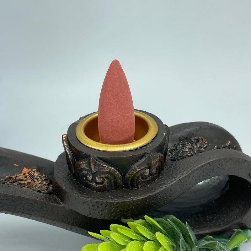 2 In 1 Lotus Buddha Incense Holder & Cone Burner || Wisdom, Rebirth, Growth-Nature's Treasures