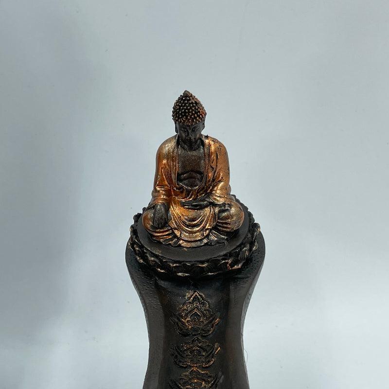 2 In 1 Lotus Buddha Incense Holder & Cone Burner || Wisdom, Rebirth, Growth-Nature's Treasures