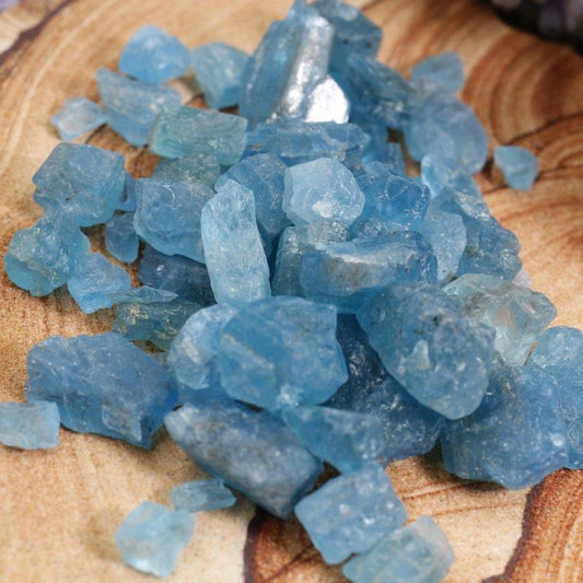 30 Grams Raw High-Quality Blue Apatite Specimens Madagascar, Africa-Nature's Treasures
