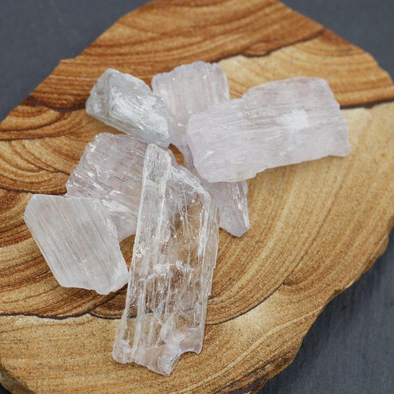 30 Grams of High-Quality Raw Kunzite Specimens, Afghanistan-Nature's Treasures