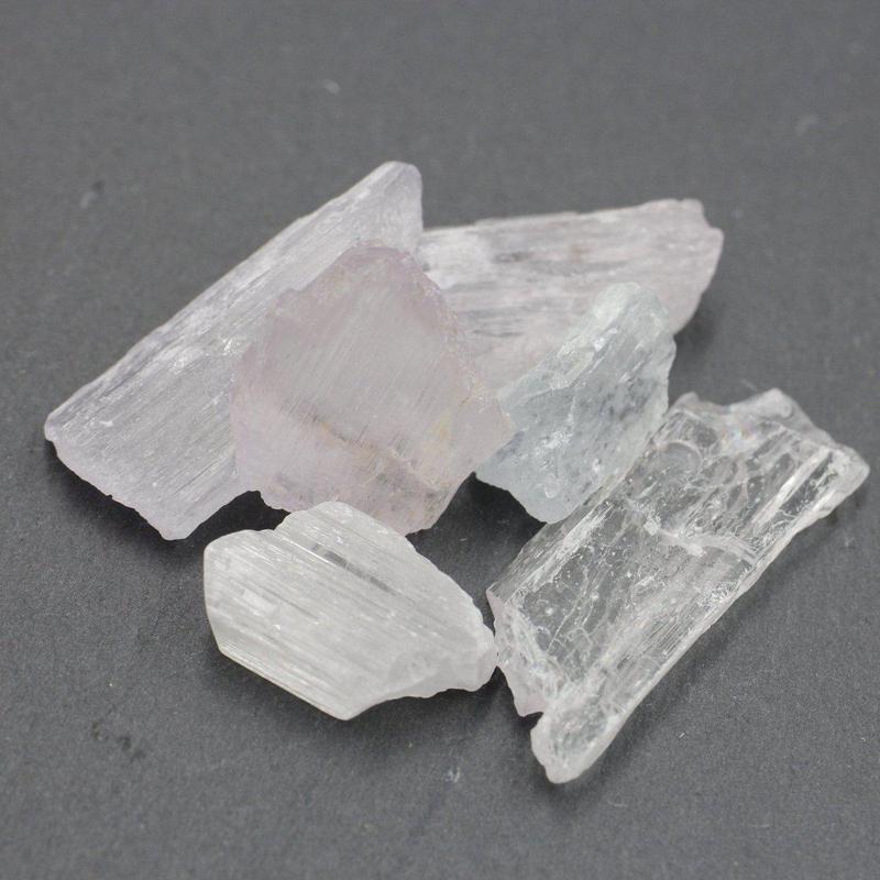 30 Grams of High-Quality Raw Kunzite Specimens, Afghanistan-Nature's Treasures