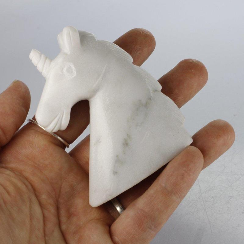 Alabaster Unicorn || PERU-Nature's Treasures