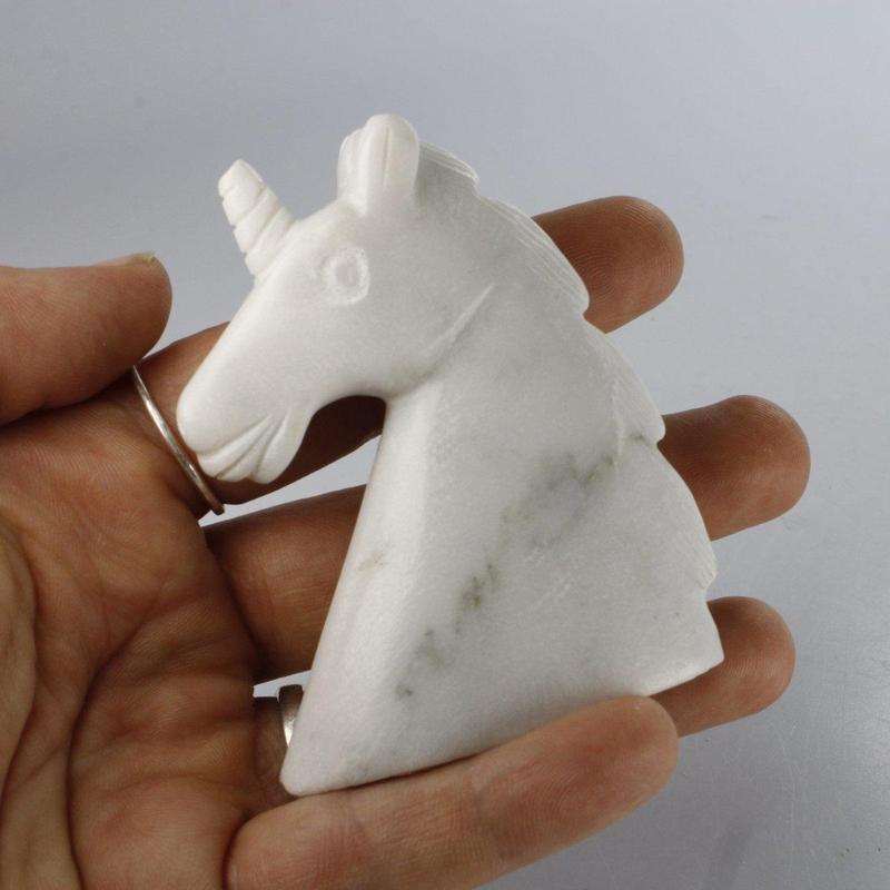 Alabaster Unicorn || PERU-Nature's Treasures