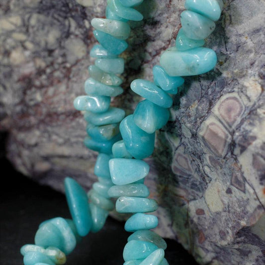 Amazonite Chip Necklace - Bringing Harmony-Nature's Treasures