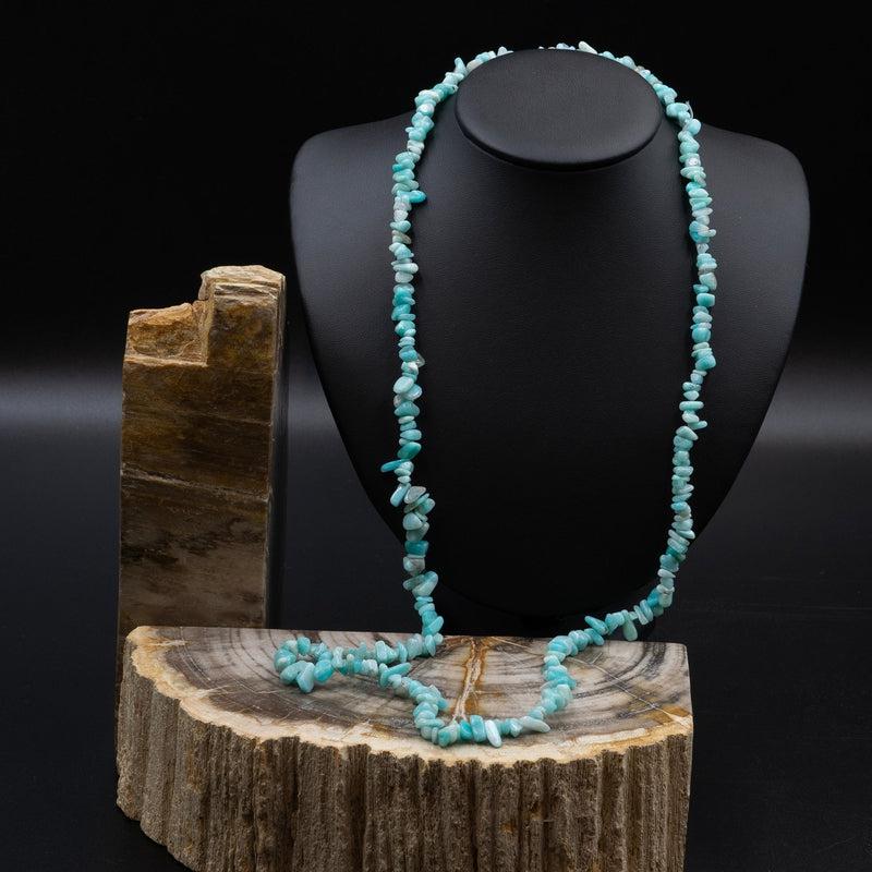 Amazonite Chip Necklace - Bringing Harmony-Nature's Treasures
