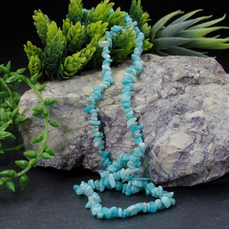 Amazonite Chip Necklace - Bringing Harmony