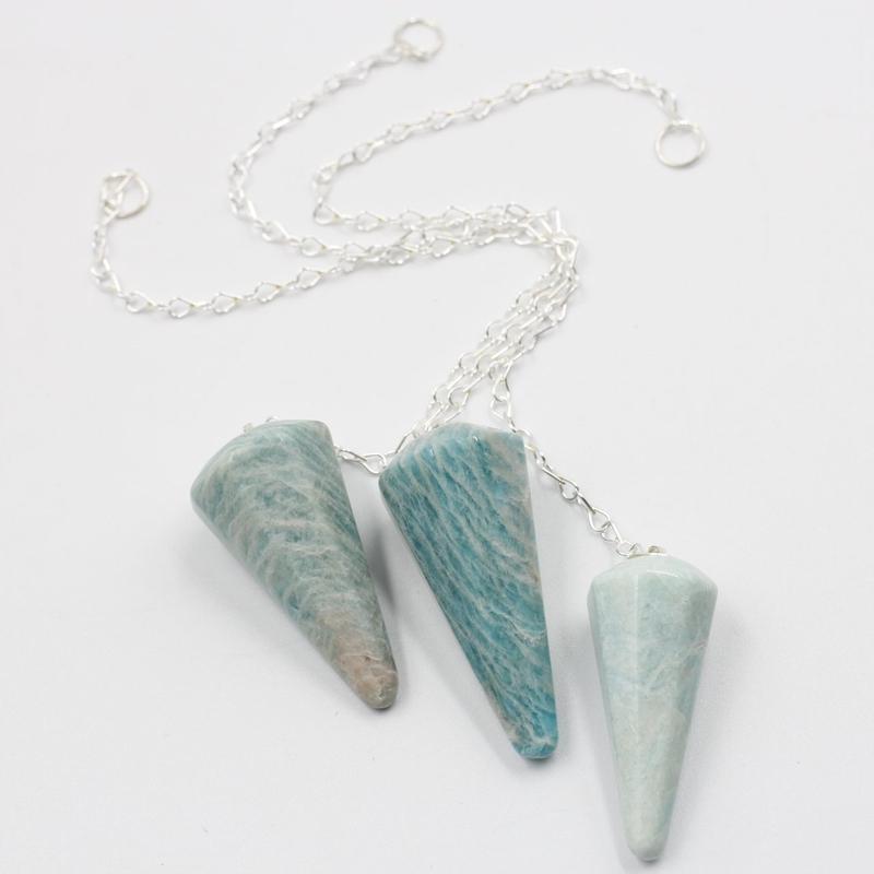 Amazonite Pendulum Divination Tool - Knowing One's Truth-Nature's Treasures