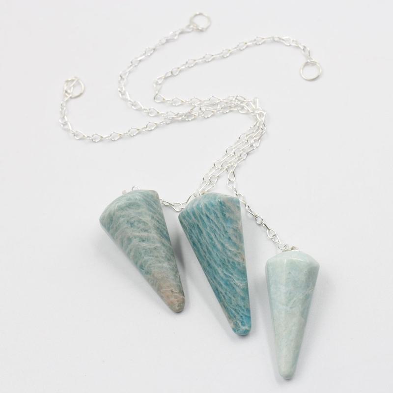 Amazonite Pendulum Divination Tool - Knowing One's Truth-Nature's Treasures