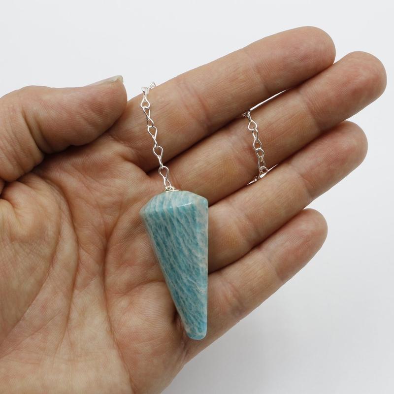 Amazonite Pendulum Divination Tool - Knowing One's Truth-Nature's Treasures