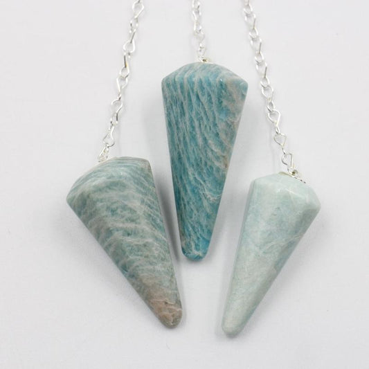 Amazonite Pendulum Divination Tool - Knowing One's Truth-Nature's Treasures