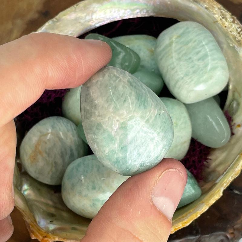Amazonite Tumbles || Communication & Harmony || Brazil-Nature's Treasures