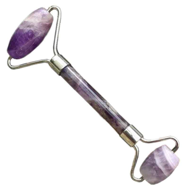 Amethyst Crystal Face Roller-Nature's Treasures