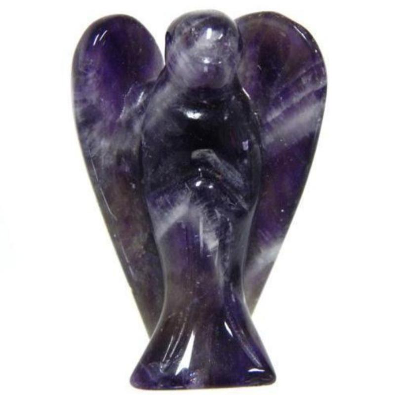 Amethyst Peace Pocket Guardian Angel || Protection, Mental Clarity || Brazil-Nature's Treasures
