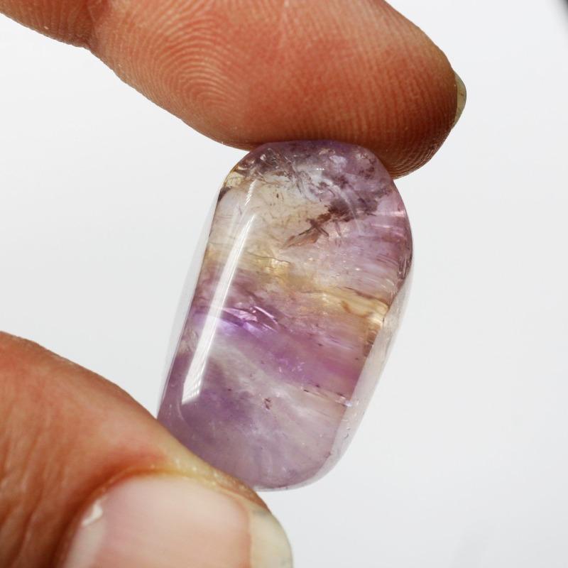 Ametrine Exotic Tumble Stone - Spiritual Connections-Nature's Treasures