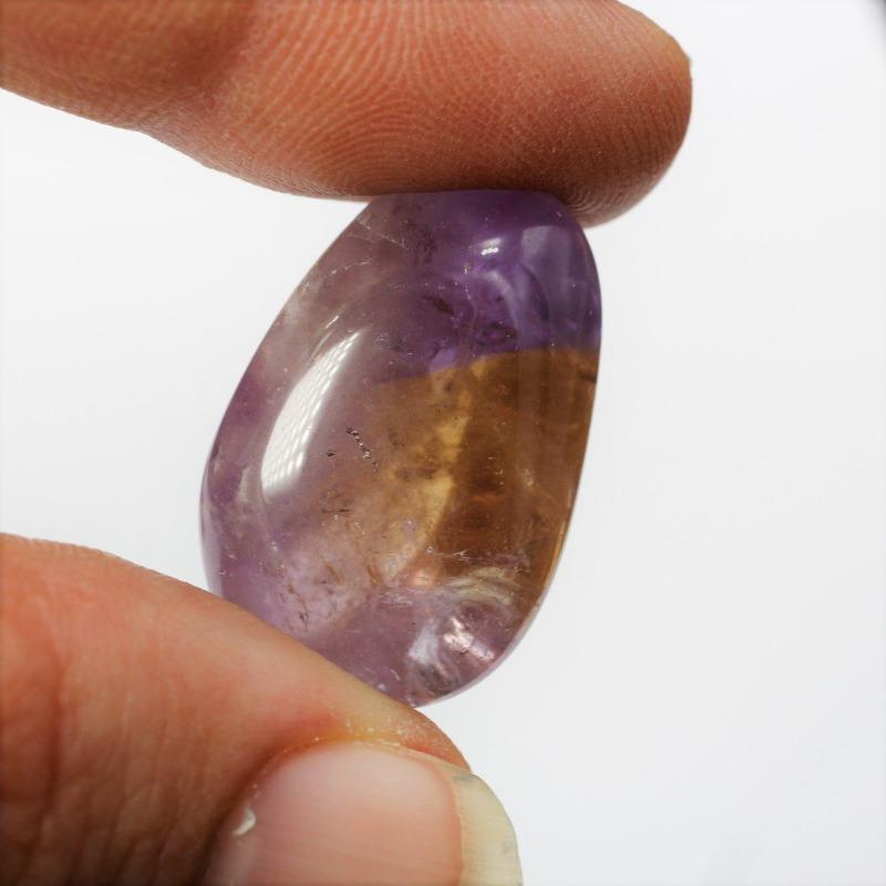Ametrine Exotic Tumble Stone - Spiritual Connections-Nature's Treasures