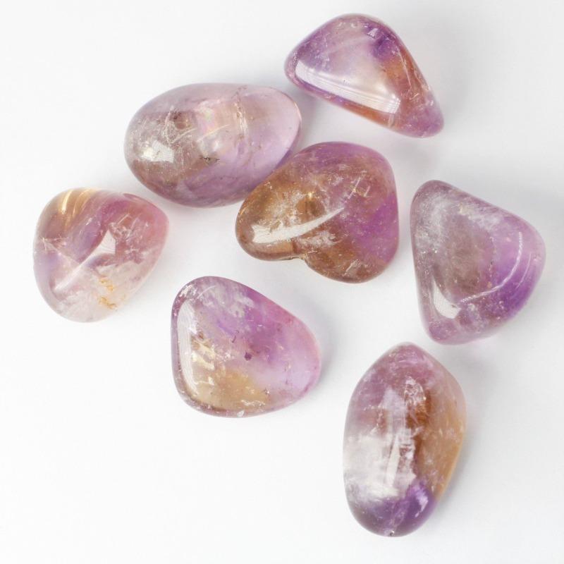 Ametrine Exotic Tumble Stone - Spiritual Connections-Nature's Treasures