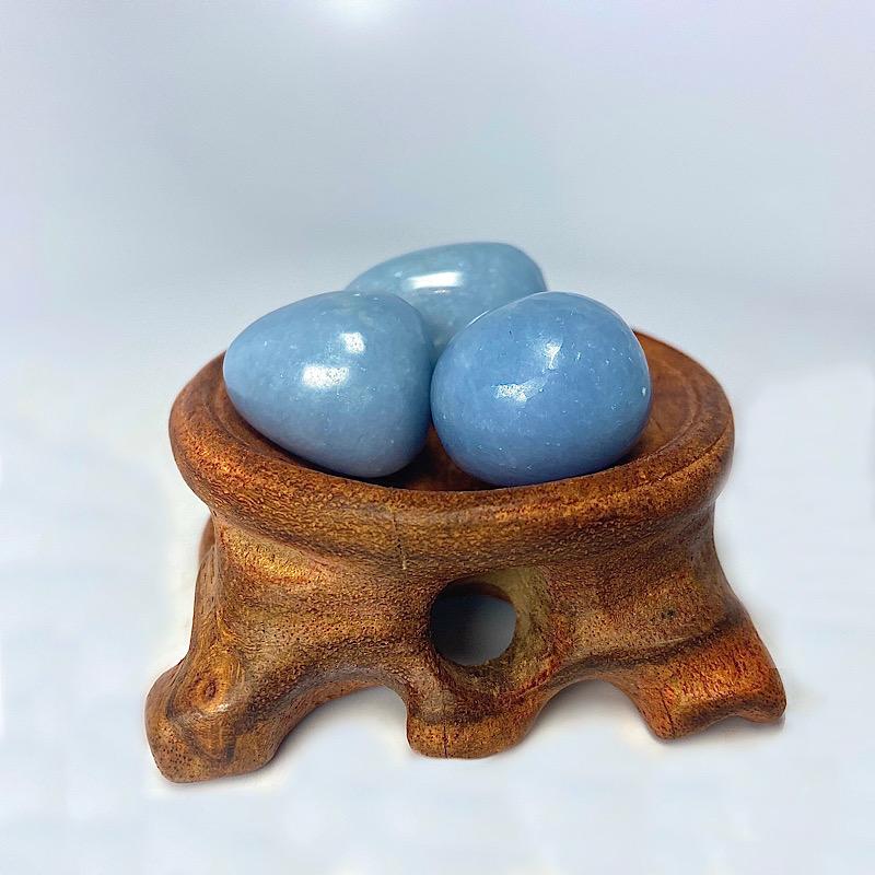 Angelite Tumbled Stone-Nature's Treasures