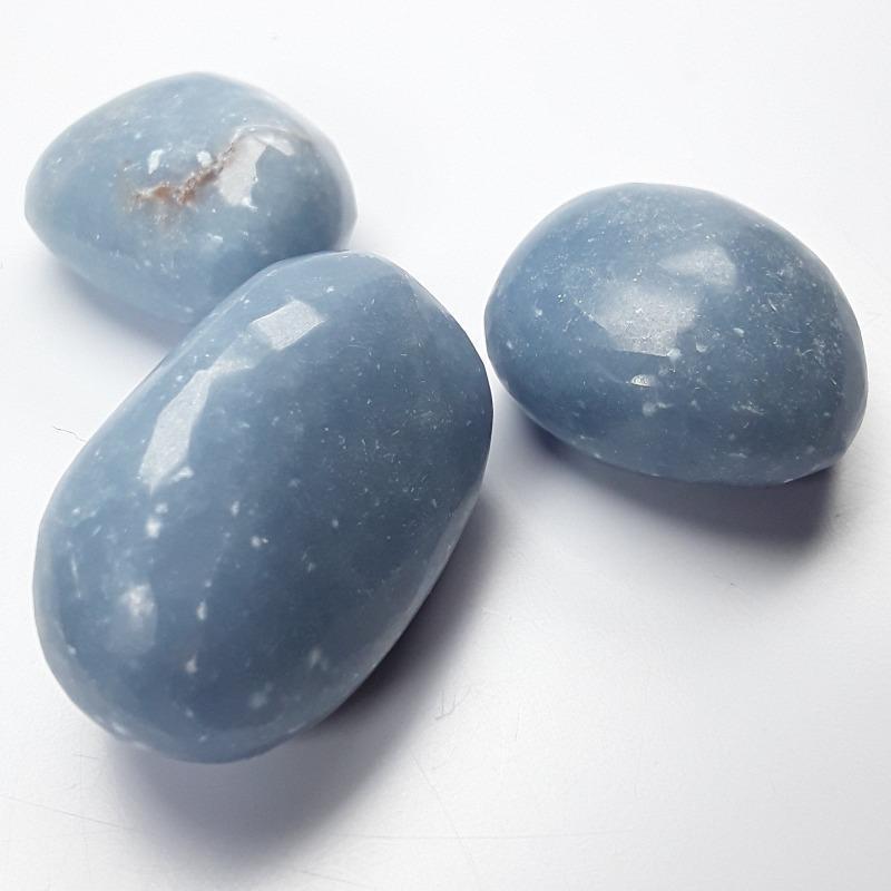 Angelite Tumbled Stone-Nature's Treasures