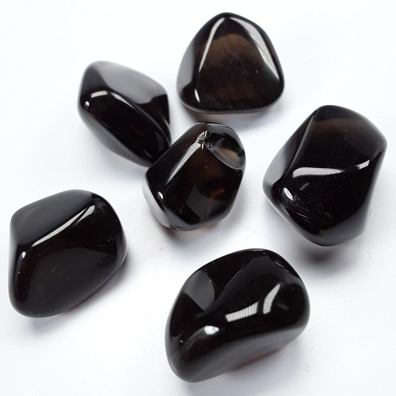 Apache Tear Tumble Stone || Grief Healing-Nature's Treasures