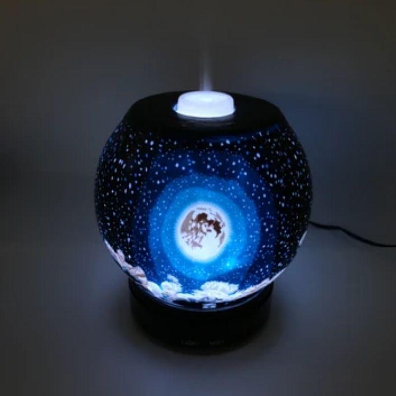Artisan Crafted MOON Essential Oil Diffuser for Air Purification –  Nature's Treasures