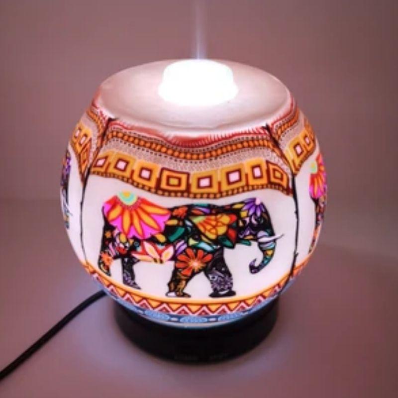 Artisan Crafted "TRIBAL ELEPHANT" Essential Oil Diffuser-Nature's Treasures
