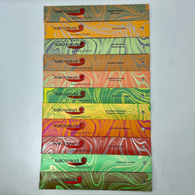 Auroshikha Incense Sticks || Emerald-Nature's Treasures