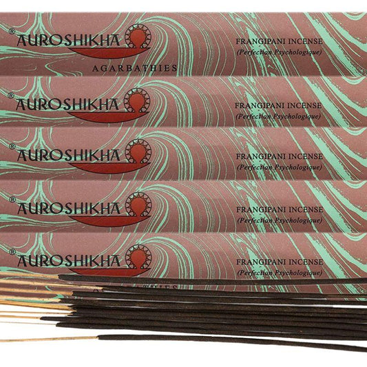 Auroshikha Incense Sticks || Frangipani-Nature's Treasures