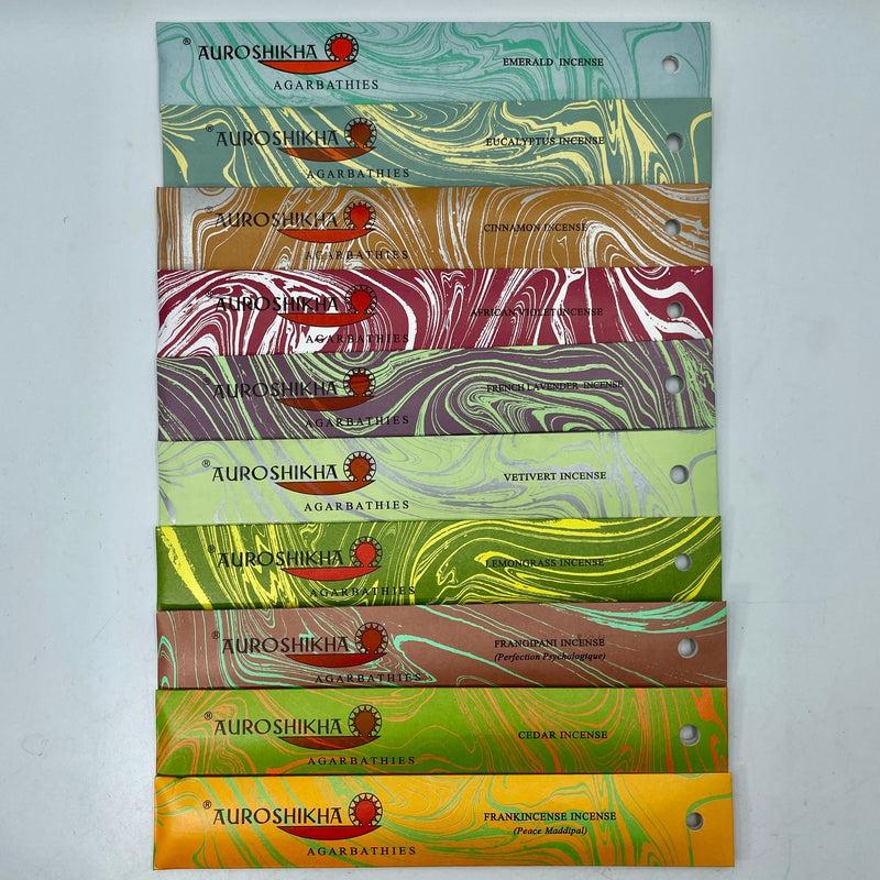 Auroshikha Incense Sticks || Green Tea-Nature's Treasures