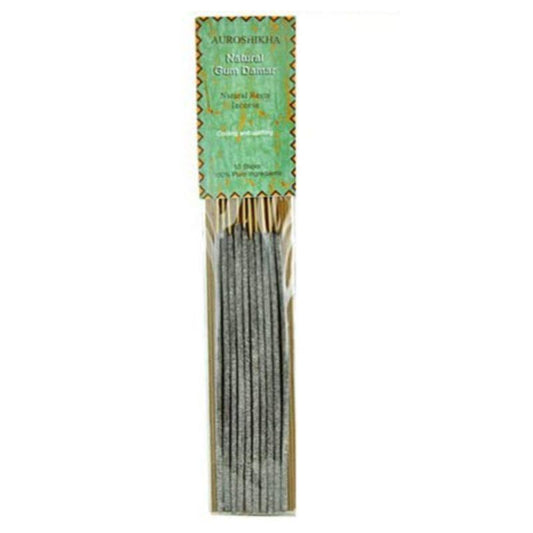 Auroshikha Natural Gum Damar Resin Stick Incense Pack-Nature's Treasures