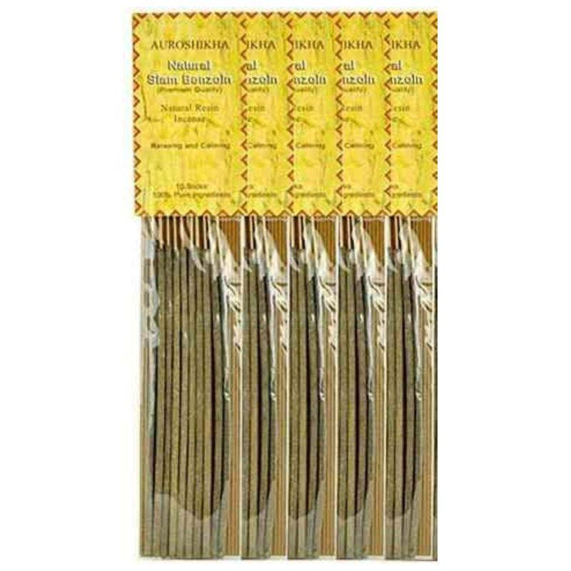 Auroshikha Natural Siam Benzoin Resin Stick Incense Pack-Nature's Treasures
