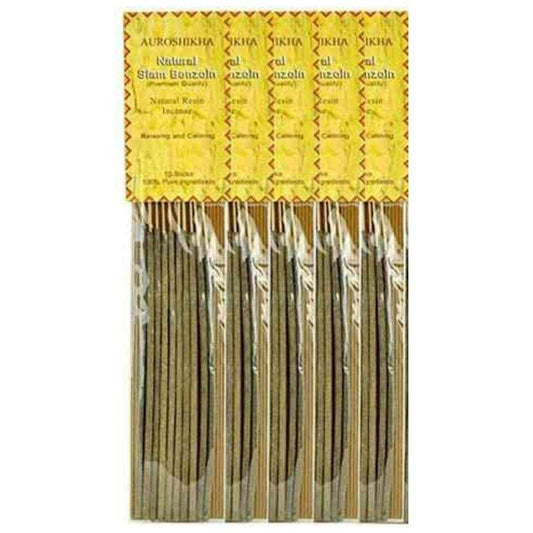 Auroshikha Natural Siam Benzoin Resin Stick Incense Pack-Nature's Treasures